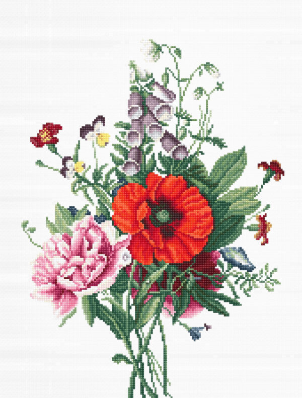 Bouquet with Poppy and Peony SB2350