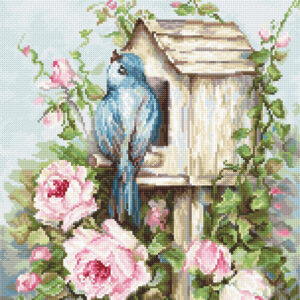 Bird House & Roses SB2352