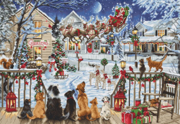 Pets On The Porch 47x33 cm SB2423