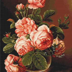 Vase of roses SB488