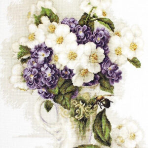 Vase with jasmine SB512