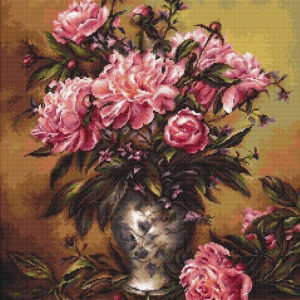 Vase of Peonies SB543