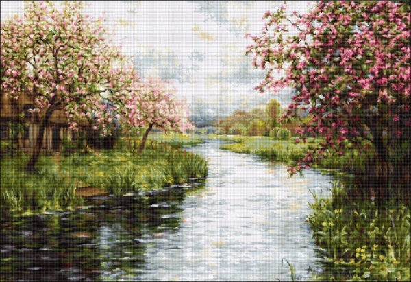 Spring Landscape SB545