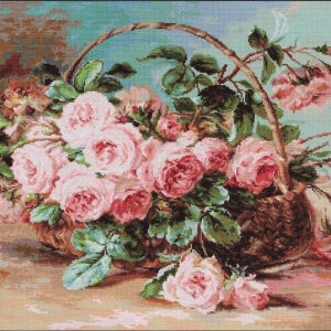 Basket of Roses SB547
