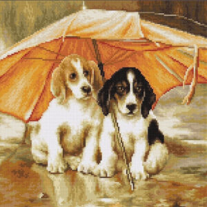 Couple under an Umbrella SB550