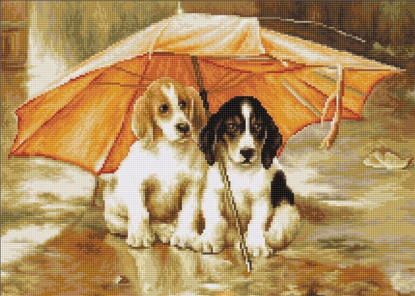 Couple under an Umbrella SB550