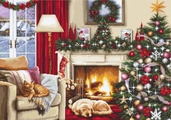 Christmas Interior SB591