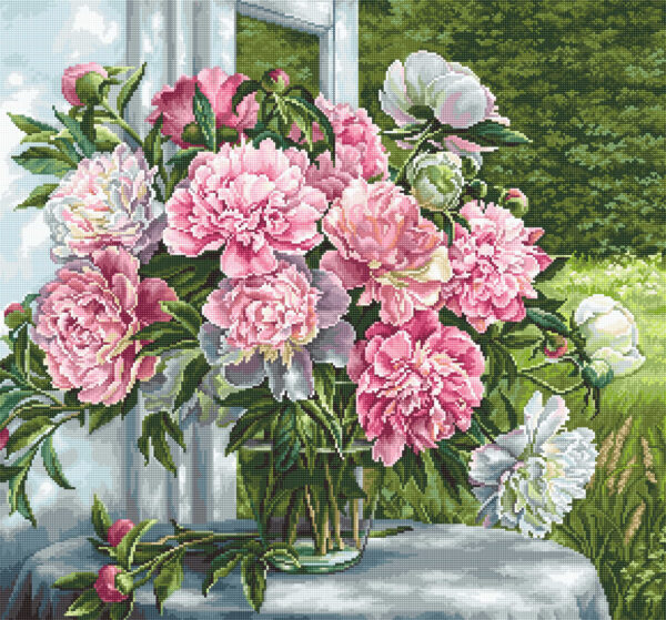 Peonies by the Window SB594