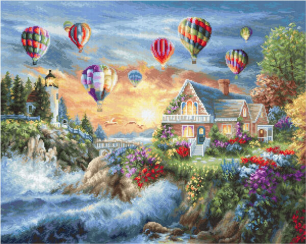 Balloons over Sunset Cove SB614