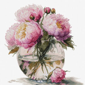 Bouquet of Peonies 29x31 cm SB7028