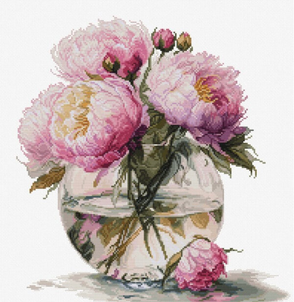 Bouquet of Peonies 29x31 cm SB7028