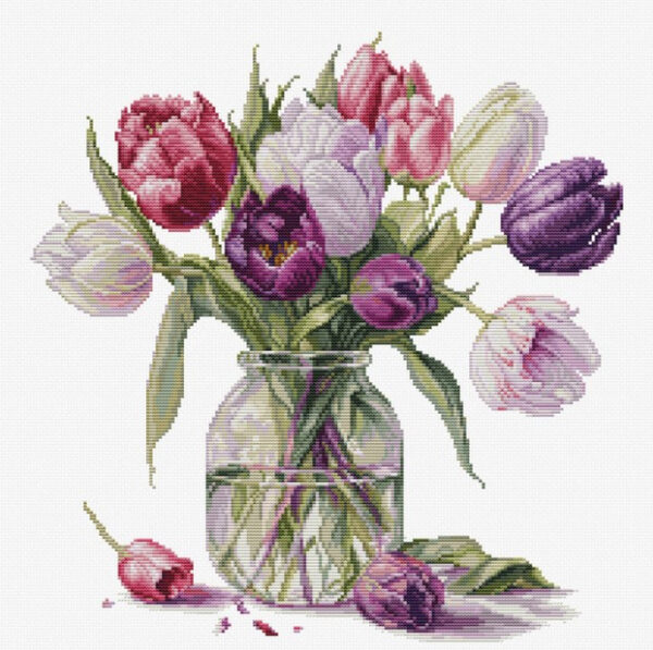 Bouquet of Tulips 30x31 cm SB7029