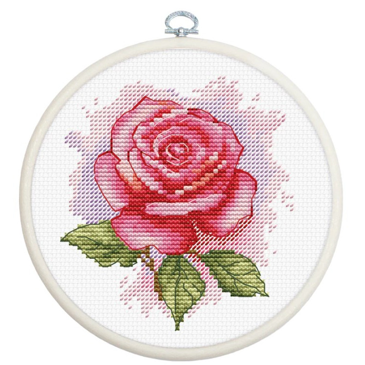 Tikkimiskomplekt rõngaga "Rose Aroma" 9 x 9.5 cm SBC105