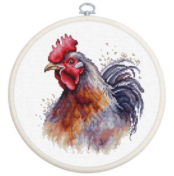 Tikkimiskomplekt rõngaga "The Cock" 13,5x15cm SBC217