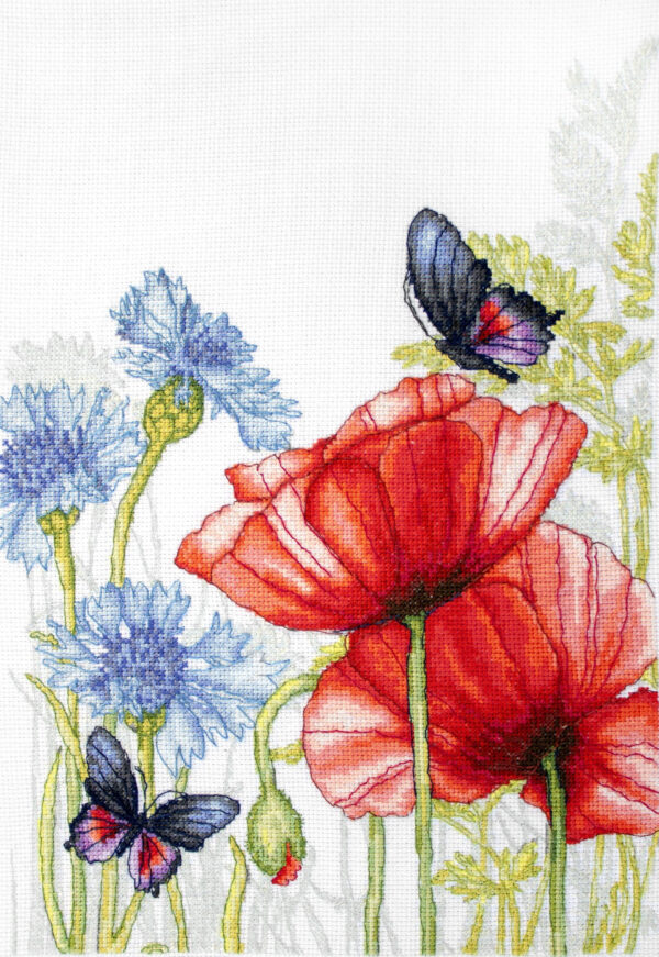 Poppies and Butterflies SBU4018