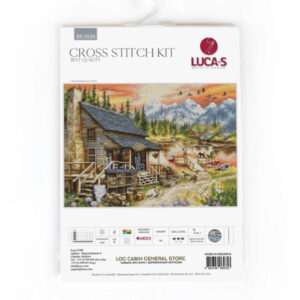 Log Cabin General Store (väiksem formaat)" 30.5x22 cm SBU5020