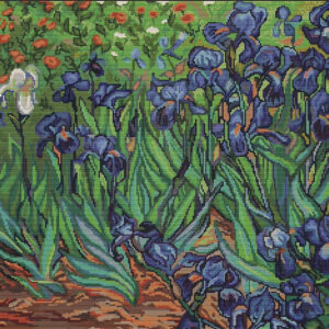 Irises, reproduction of Van Gogh SG444