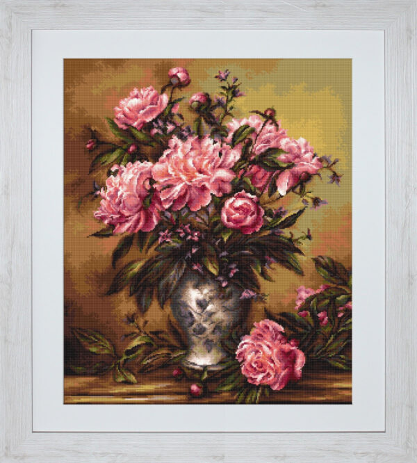 Vase of Peonies SG543