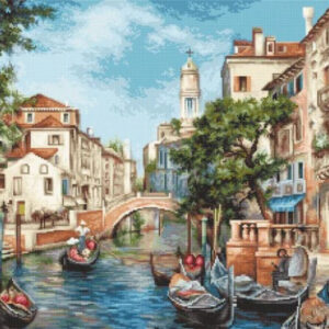 The streets of San Polo 39x23 cm SG589