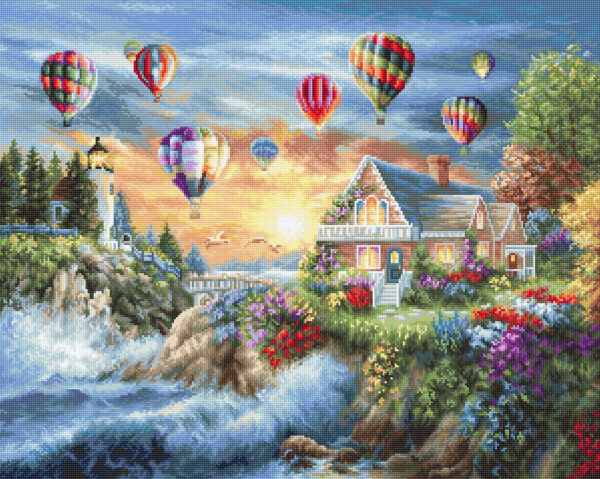 Balloons over Sunset Cove SG614