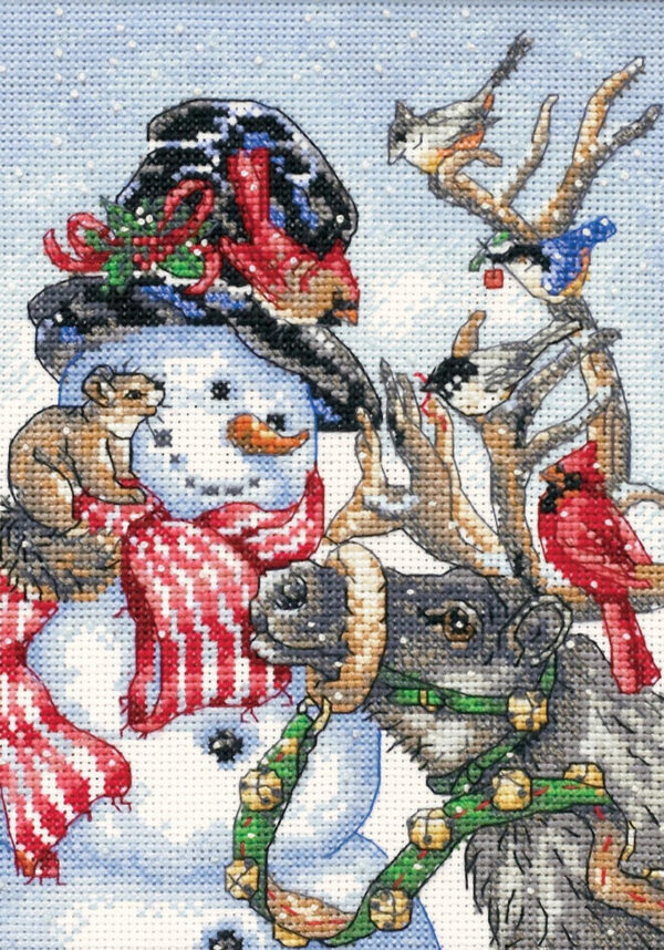 Snowman & Reindeer D08824