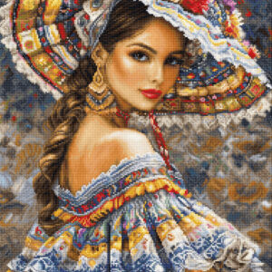 Cross Stitch Kit "The Mexican Fest" 19x25cm SG706