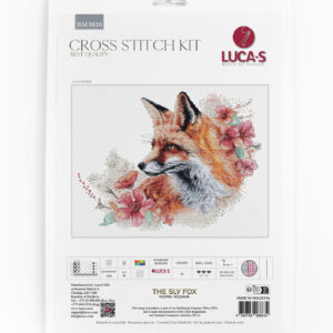 Cross Stitch Kit "The Sly Fox" 30 x 22 cm SBM3020