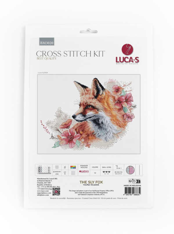 The Sly Fox 30 x 22 cm SBM3020