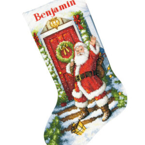 Welcome Santa Stocking D70-08901