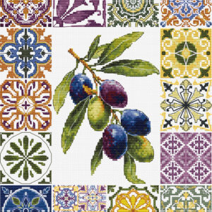 Olive Palette of the Mediterranean 20x25cm SB7050