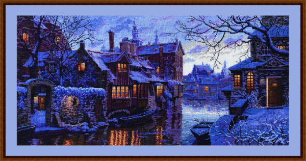 Cross-stitch kitThe Venice of the North 57,5x28 SK211