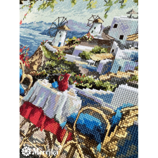 Santorini. View from Terrace 38,5x29 SK230 - Image 3