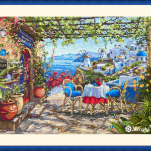 Santorini. View from Terrace 38,5x29 SK230