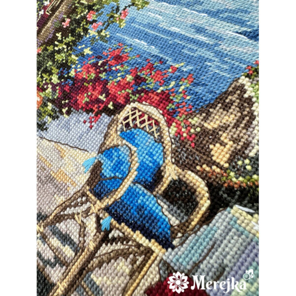Santorini. View from Terrace 38,5x29 SK230 - Image 6