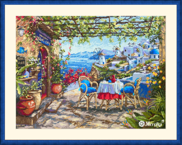 Santorini. View from Terrace 38,5x29 SK230