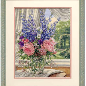 Peonies & Delphiniums D35257