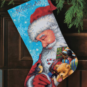 Santa & Toys Christmas Christmas Stocking D71-09145