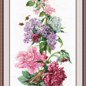 Flower Composition. Peonies S1000