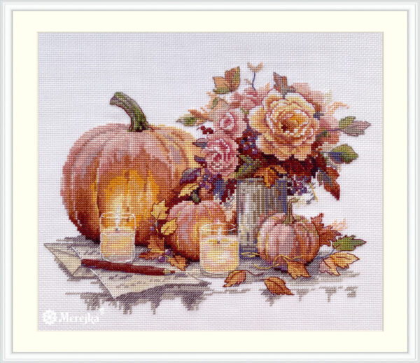 Still Life with Pumpkins 19x24 SK241B