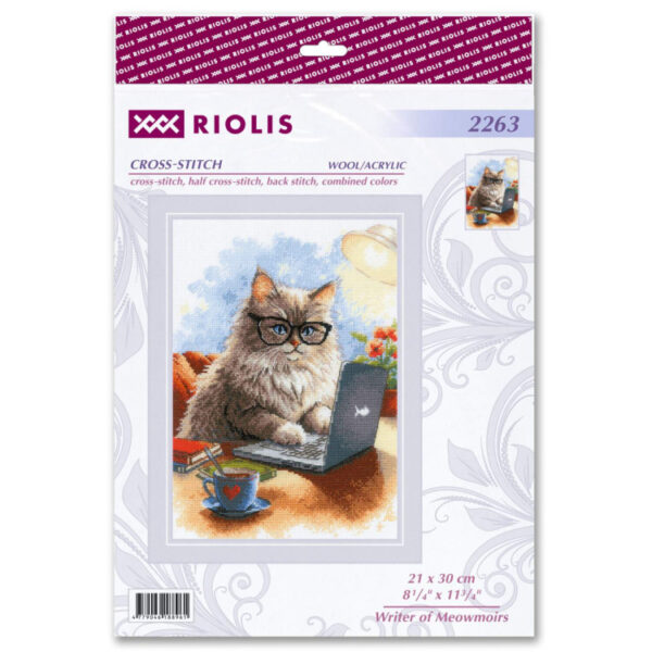 Writer of Meowmoirs 21x30 cm SR2263 - Image 2