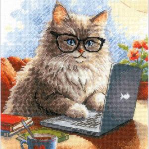 Writer of Meowmoirs 21x30 cm SR2263