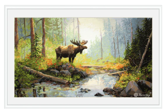 Woodland Morning 29x52 SK245