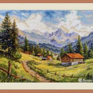 The Chamonix Valley 30x39,5 SK244