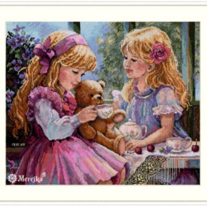 Counted The Teaparty 31x37 SK242