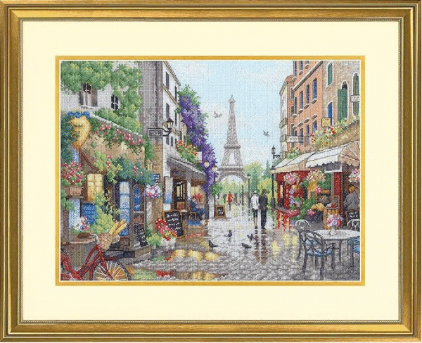 Paris Scene 38x27 cm D70-35438