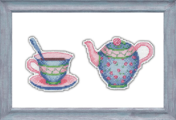Magnets. Pleasant Tea Party 3 S1088 (D)