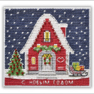 Magnet. New Year’s House S1129 (D)