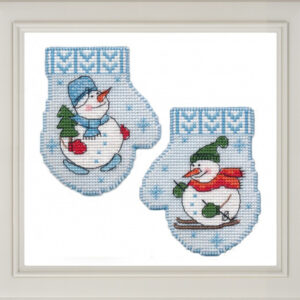Mitten. Snowman S1141 (D)