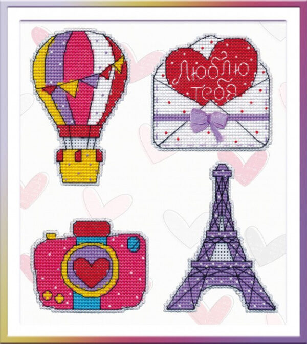 Magnets Travel to Paris S1154 (D)