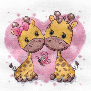 Giraffes in Love S1275